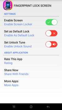 FingerPrint Lock Screen Prank screenshot 3