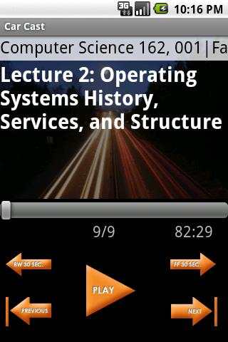 Car Cast Podcast Player screenshot 2