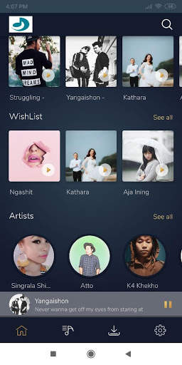 Hiyo Music - Songs from Northeast screenshot 2