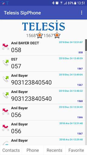 Telesis SIP VoIP Softphone screenshot 8