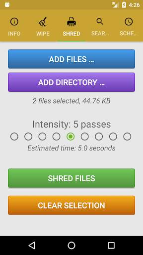 Andro Shredder screenshot 4