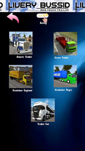 Livery Bussid Mod Truk Trailer screenshot 6
