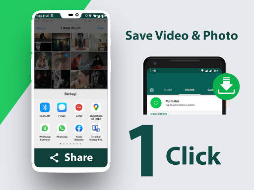 Simpan Video & Gambar untuk Whatsapp screenshot 2