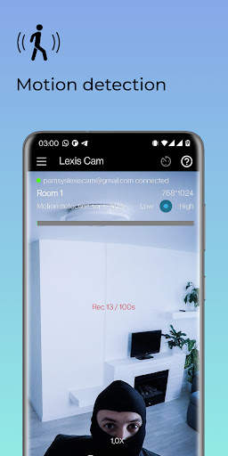 Lexis Cam, Security camera скриншот 3
