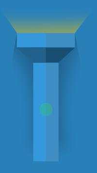 Flat Flashlight - No ads screenshot 2