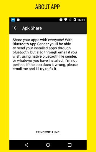 Apk Share / Bluetooth App Sender screenshot 4