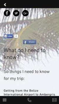 Travel Ambergris Caye Belize screenshot 3