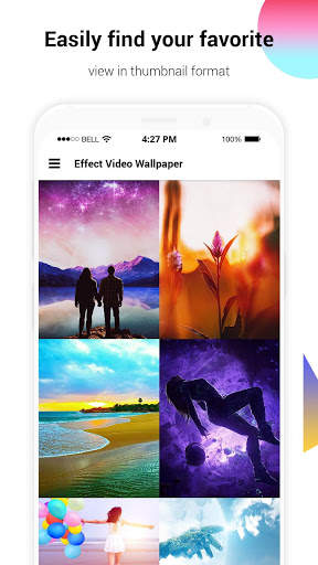 HD Effect Video Wallpaper screenshot 1