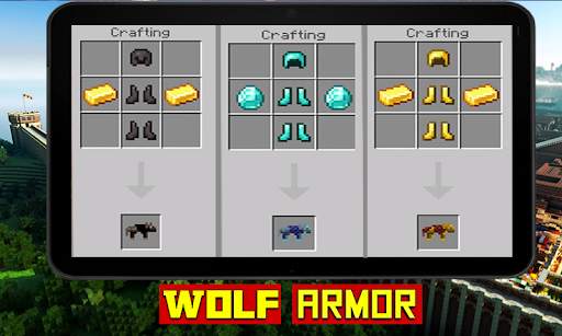 Mod Wolf Armor Addon screenshot 2