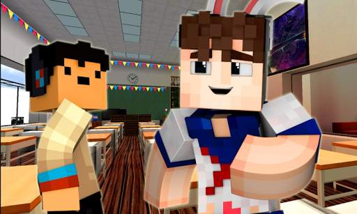 Map Yandere School Simulator for Minecraft PE screenshot 3