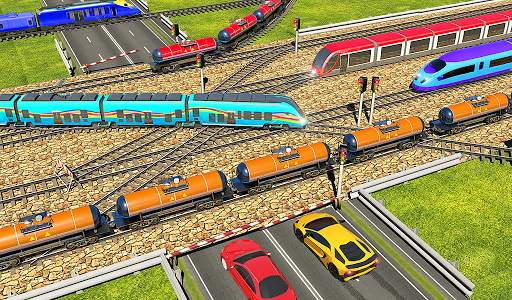 Indian Train City 2019 – Oil Trains Game Driving screenshot 10