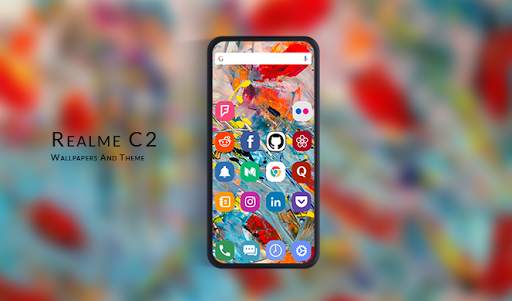 Theme for Realme C2 screenshot 1