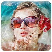 Photo in Water Live Wallpaper أيقونة