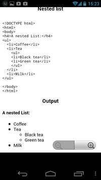 HTML Tutorial / Programs скриншот 6
