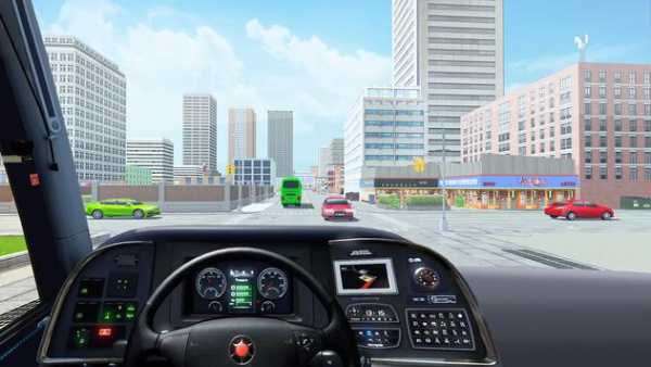 Grand City Coach Bus Simulator - Free Bus Games 3D screenshot 4