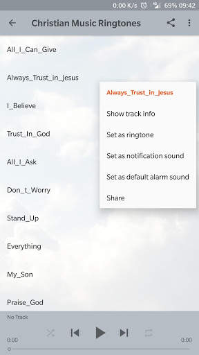 Christian Music Ringtones screenshot 3