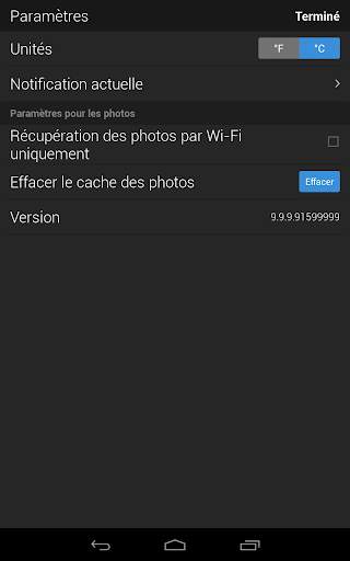 Yahoo Météo screenshot 14