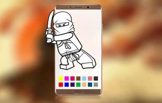 Coloring book For LEGO Ninjago screenshot 1