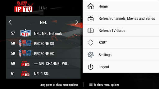247 IP TV For Smart TV screenshot 5