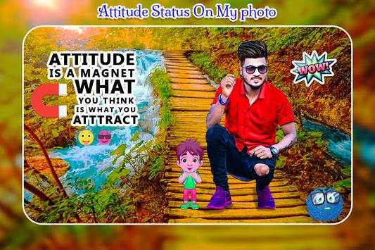 Attitude Status On My Photo screenshot 4