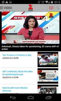 Zee News screenshot 10