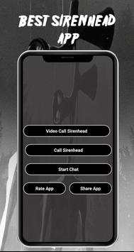 Video call Siren Head chat scary call screenshot 1