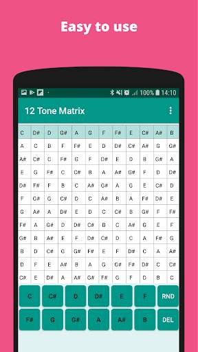 12 Tone Matrix Calculator - Music Composition screenshot 3