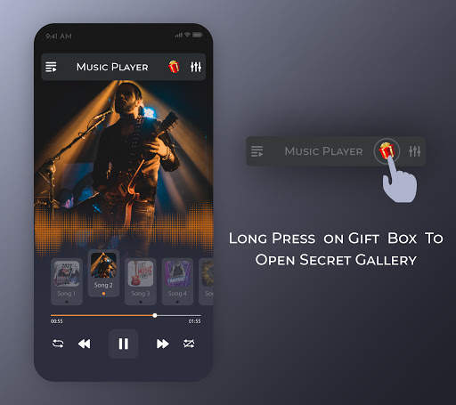 Secret Gallery - Hide Photo Video and Contacts screenshot 3