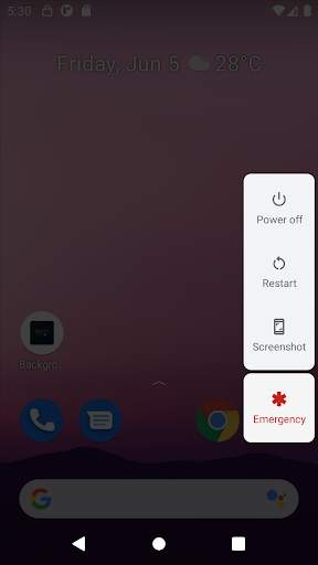 Power Menu : Software Power Button screenshot 2