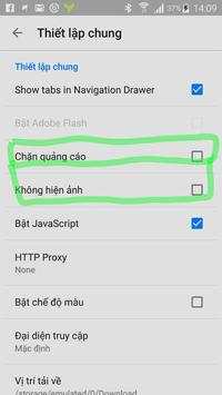 Trinh Duyet web Coc CoRom screenshot 1