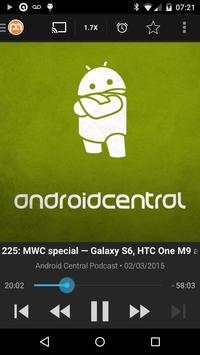 Podcast Addict (Android 2.3) screenshot 1