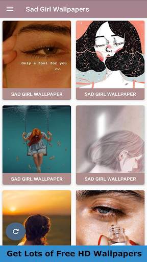Sad Girls Wallpaper 4K screenshot 1