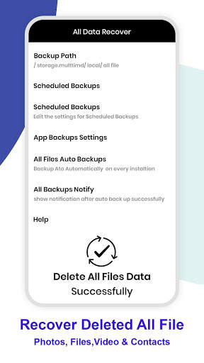 Recover Deleted All Files, Photos And Contacts скриншот 6