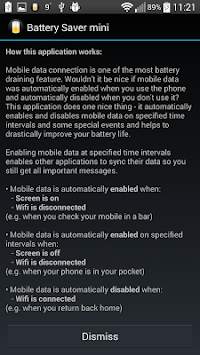 Battery Saver mini स्क्रीनशॉट 2