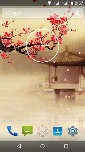 Sakura Live Wallpaper screenshot 1