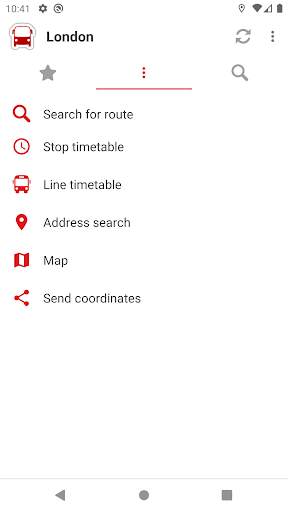 BusNavi screenshot 1