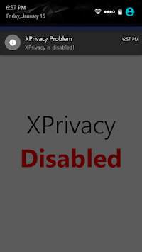 XPrivacy Status screenshot 2