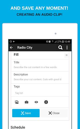 RadioCut - लाइव और ऑन-डिमांड रेडियो screenshot 14