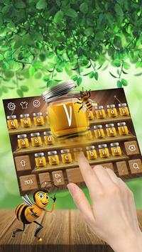 Honey Bee Keyboard Theme screenshot 1