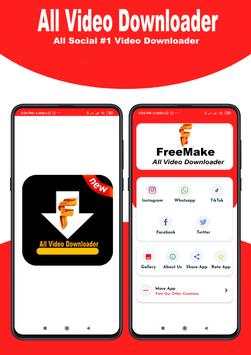 All Free Video Downloader - FreeMake Downloader screenshot 1
