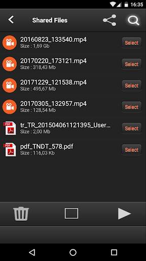 SkyEasySHARE - WiFi File Transfer screenshot 4