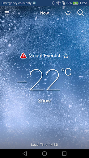 Freemeteo 6 تصوير الشاشة