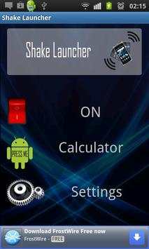 Shake Launcher screenshot 2
