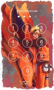 Naruto Lock Screen 1 تصوير الشاشة