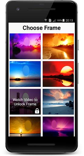 Sunset Photo Frames screenshot 2