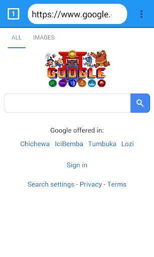 5G Browser screenshot 1