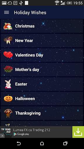Holiday Wishes screenshot 1
