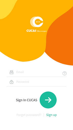 CUCAS Messenger screenshot 1
