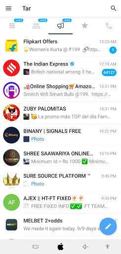 Tar Messenger screenshot 3