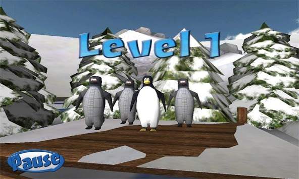 Penguin Snowcap Challenge Lite screenshot 1
